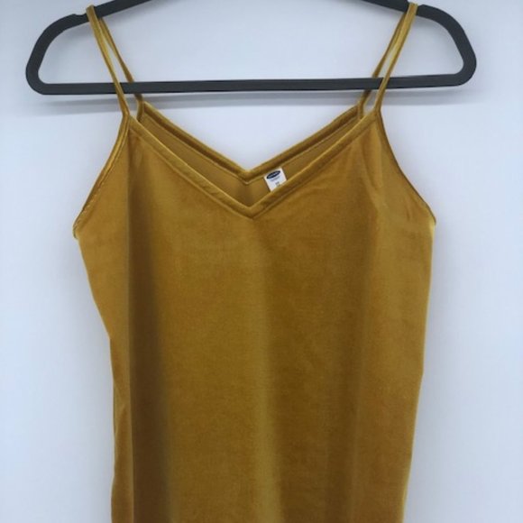 Old Navy Velvet Gold Tank Top - Picture 1 of 2